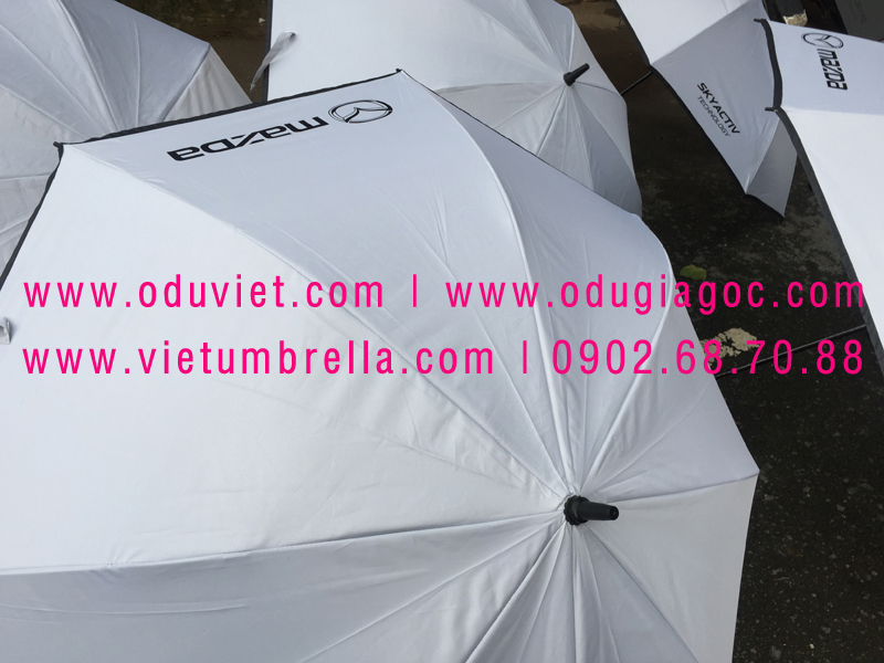 xưởng sản xuất ô dù cầm tay in logo quảng cáo